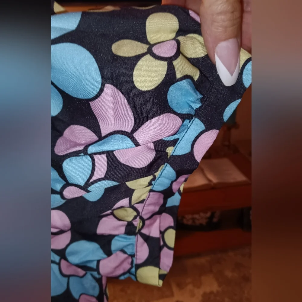 Shein Women Floral Dress 2 XL Colourful Airy,Pretty Fun Stylish Light - Picture 5 of 12
